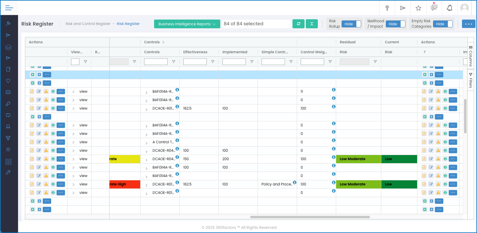 Predict360 workflows and the Ask Kaia digital workforce within the platform.