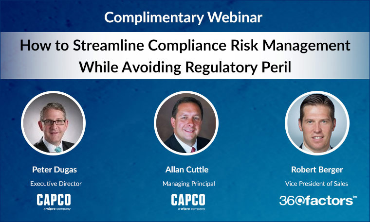 How to Streamline Compliance Risk Management while Avoiding Regulatory Peril