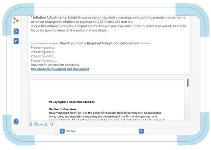 Kaia – Your AI Compliance Expert