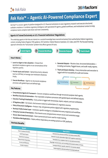 Ask Kaia – Your AI Compliance Expert